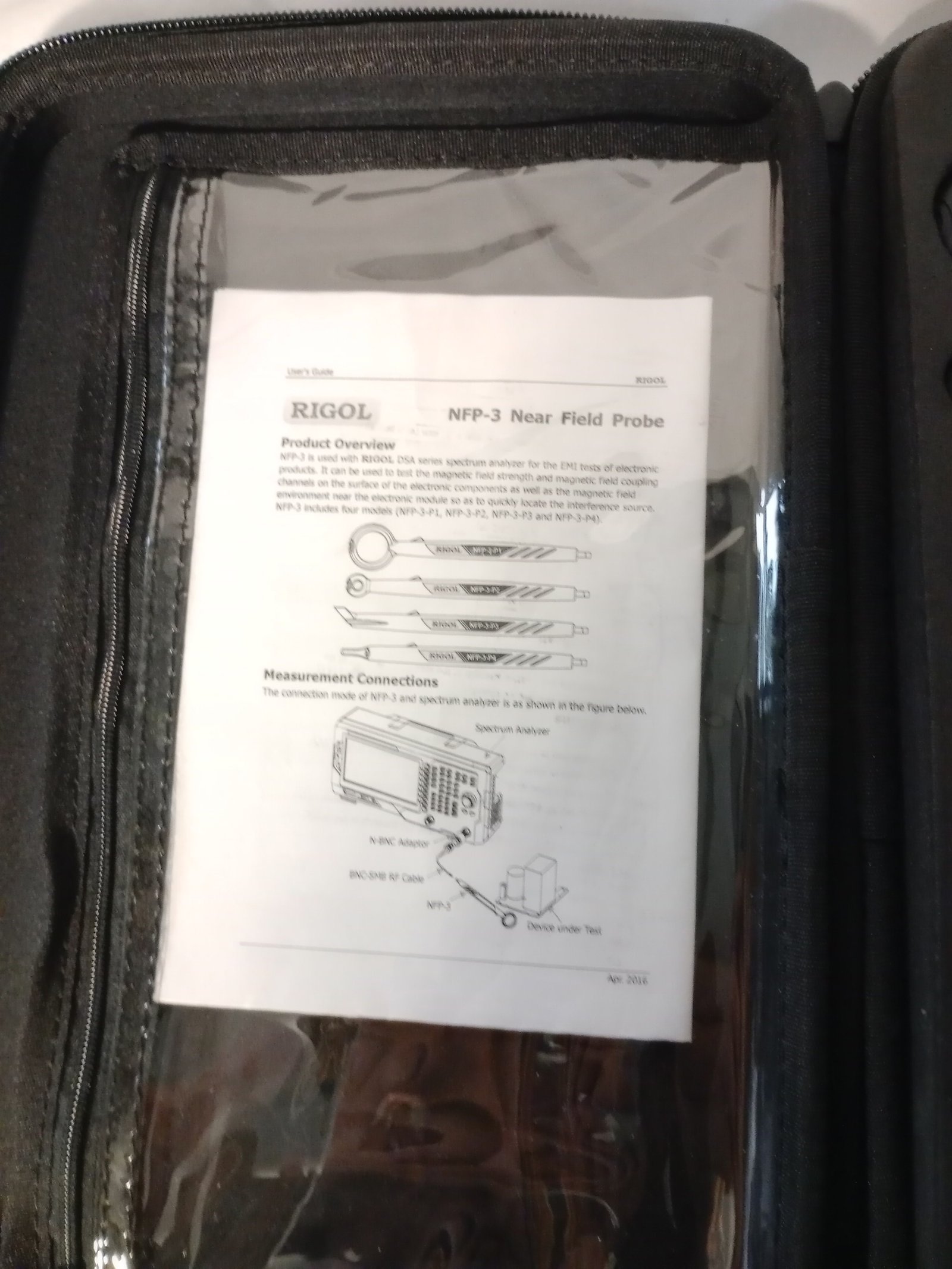 Rigol NFP-3 Probe Set with Case - Image 3